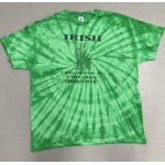 IRISH I WAS DRUNK TIE DYE